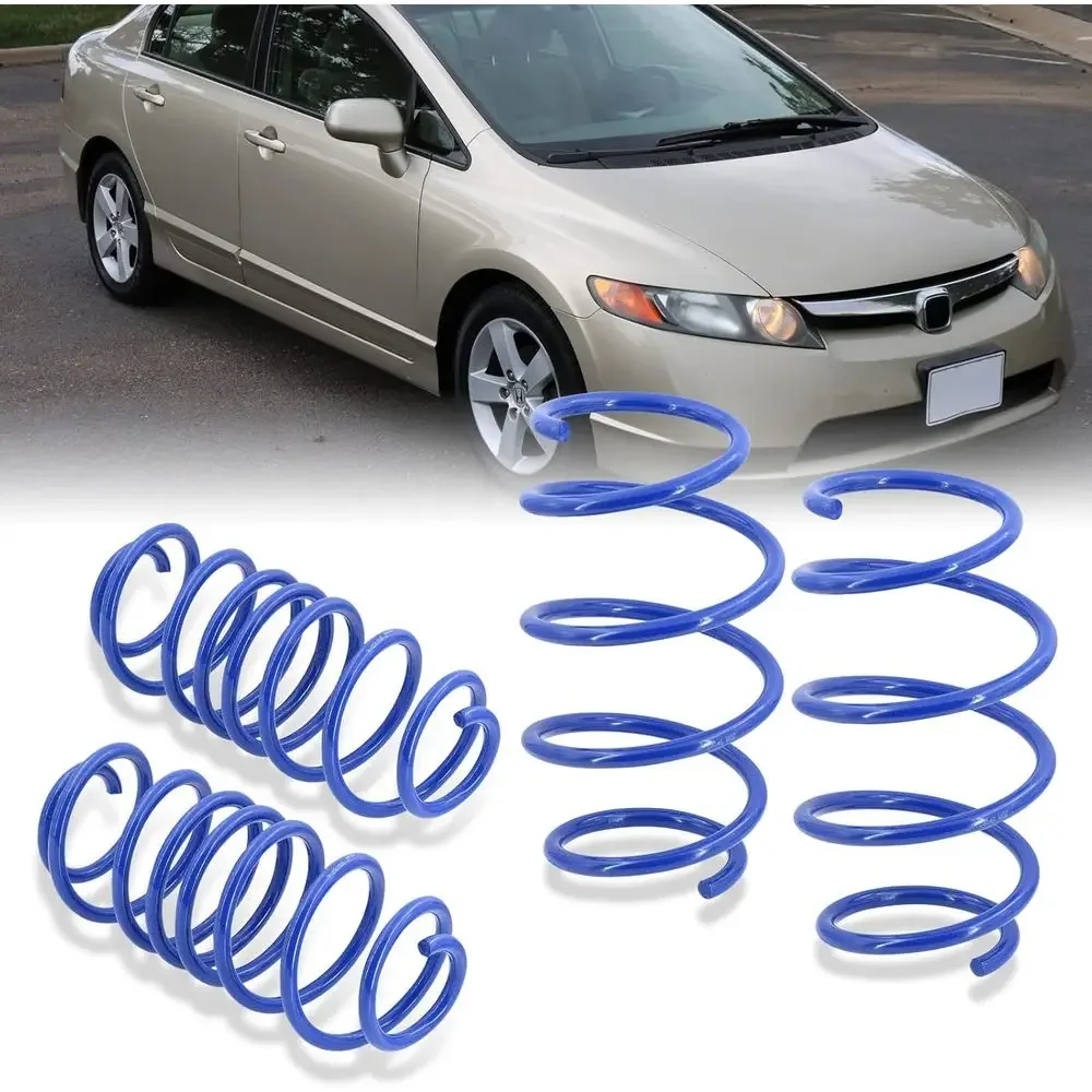 1.5 Front & Rear Drop Lowering Sport Springs Kit for 2006-2011 Honda Civic G A D Si Models
1.5 Front & Rear Drop Lowering Sport Springs Kit for 2006-2011 Honda Civic G A D Si Models