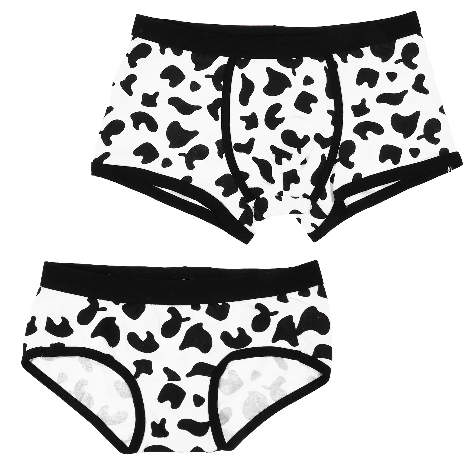 Couple Underwear Briefs Adorable Cow Pattern Lightweight Comfortable Breathable Cotton Women Panties Knickers Valentine Gift Set
Couple Underwear Briefs Adorable Cow Pattern Lightweight Comfortable Breathable Cotton Women Panties Knickers Valentine Gift Set