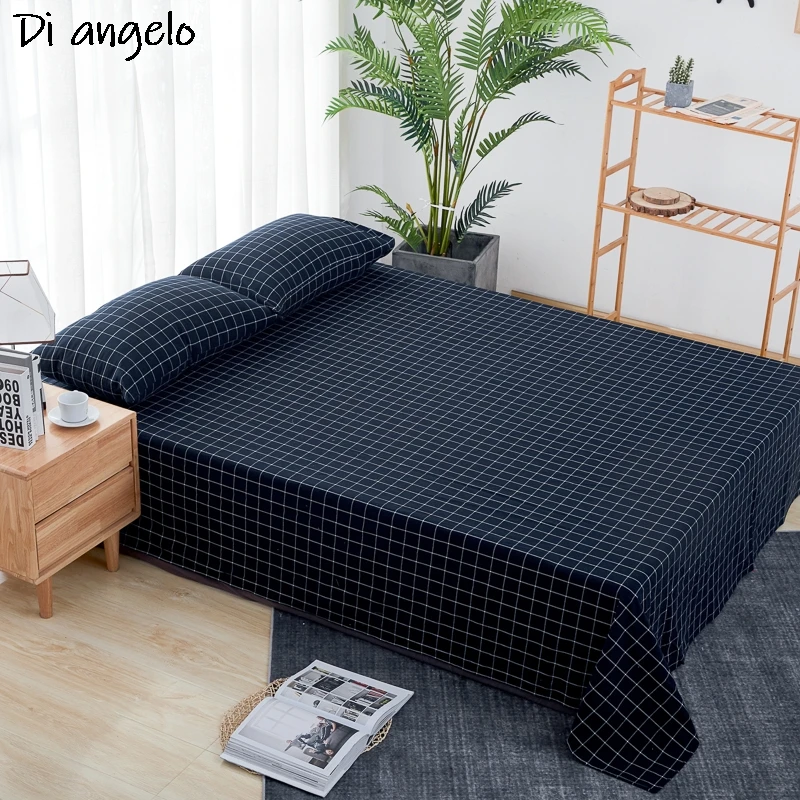 Cotton Printing Plaid Bedding Sheet Bed Linen Bed Comfortable Flat Sheet Mattress Cover Pillow Case Cover Queen king Size #s
Cotton Printing Plaid Bedding Sheet Bed Linen Bed Comfortable Flat Sheet Mattress Cover Pillow Case Cover Queen king Size #s