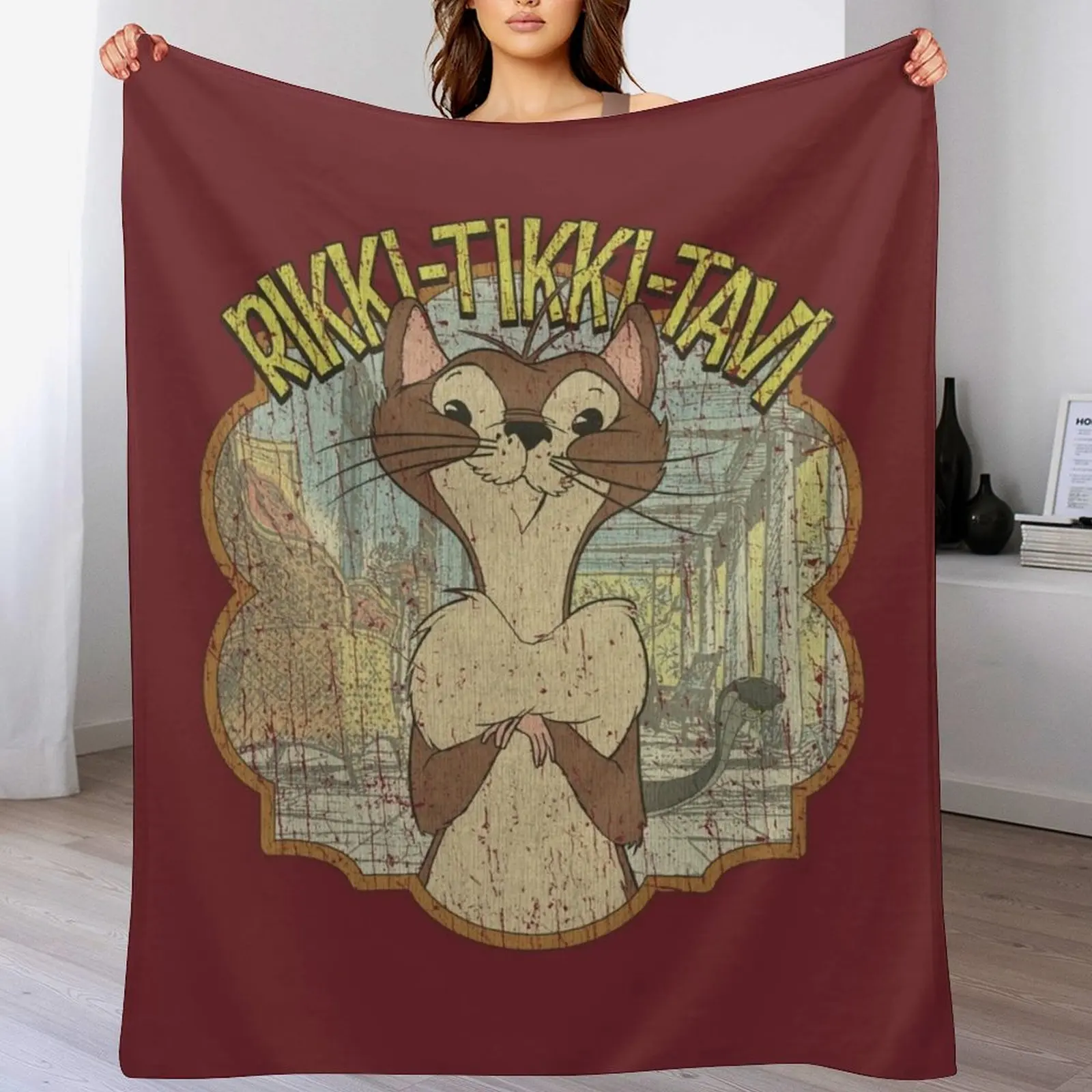 Rikki-Tikki-Tavi 1975 Throw Blanket Decorative Sofas christmas gifts Baby Luxury St Blankets
Rikki-Tikki-Tavi 1975 Throw Blanket Decorative Sofas christmas gifts Baby Luxury St Blankets