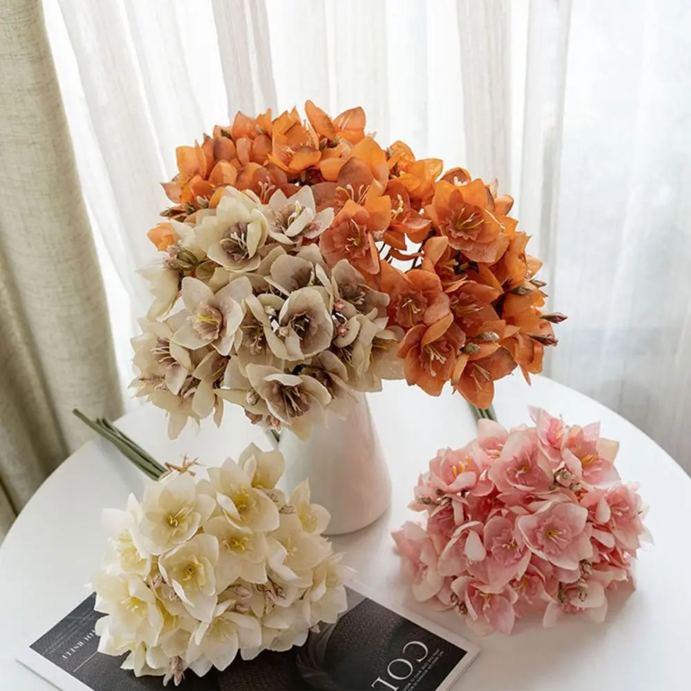 Real Touch Artificial Narcissus Bouquet Elegant Handmade Silk Narcissus Flower Luxury Fake Flower Wedding Decor
Real Touch Artificial Narcissus Bouquet Elegant Handmade Silk Narcissus Flower Luxury Fake Flower Wedding Decor