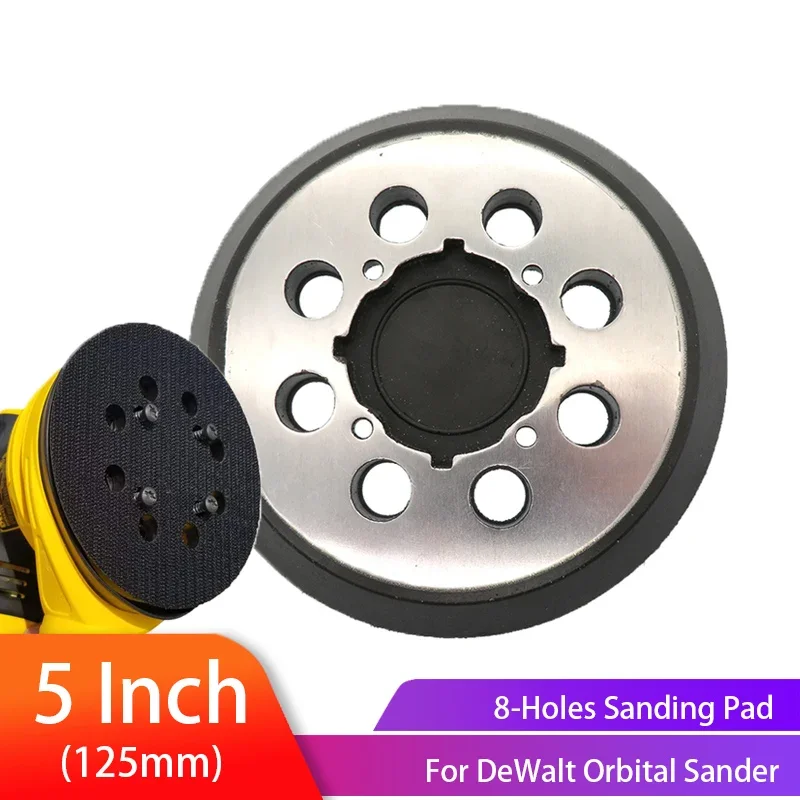 5" Hook-&-Loop Replacement Sander Pad 1 Pcs High-density Random Orbital Sander Backup Stick On Pad for Power Tools Accessories
5" Hook-&-Loop Replacement Sander Pad 1 Pcs High-density Random Orbital Sander Backup Stick On Pad for Power Tools Accessories