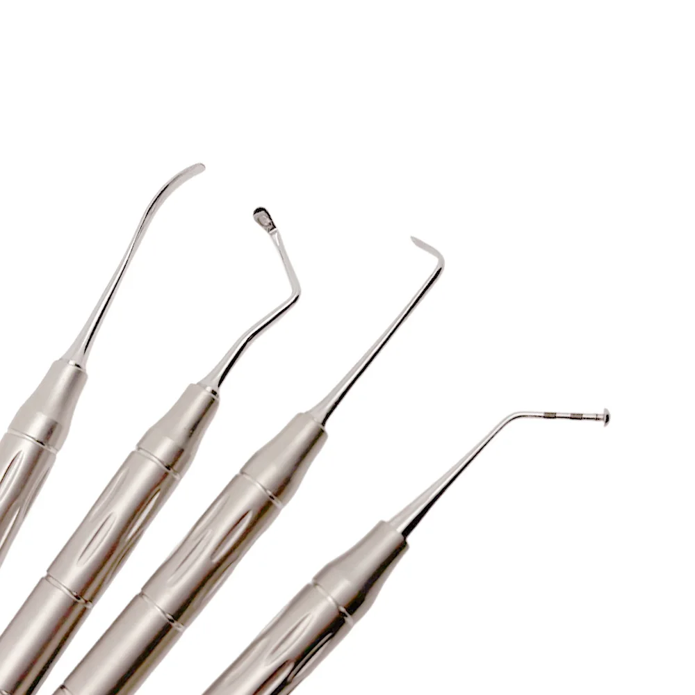 4Pcs Dental Implant Kit Sinus Lift Tools with Periosteum Separator for Maxillary Bone Grafting Surgery Dental Equipment
4Pcs Dental Implant Kit Sinus Lift Tools with Periosteum Separator for Maxillary Bone Grafting Surgery Dental Equipment