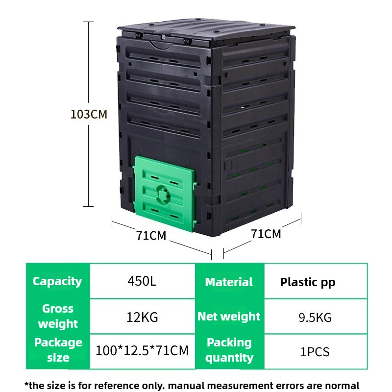 Practical assembly, recycling, fast paper cutting, leaf jar, large compost box, fertile soil, garden compost box
Practical assembly, recycling, fast paper cutting, leaf jar, large compost box, fertile soil, garden compost box