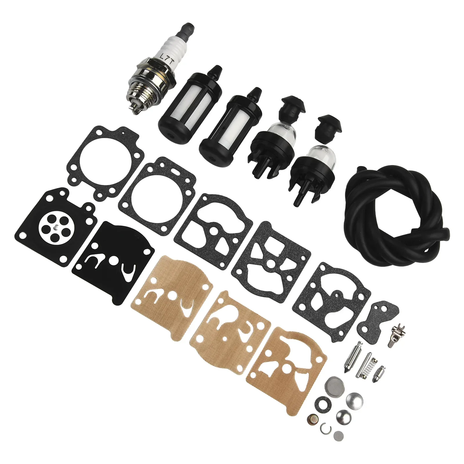 Carburetor Repair Kit With Primer Bulb Fuel Line Filter Spark Plug For STIHL FS44 FS36 FS40 Mower Trimmer Repair Kits
Carburetor Repair Kit With Primer Bulb Fuel Line Filter Spark Plug For STIHL FS44 FS36 FS40 Mower Trimmer Repair Kits