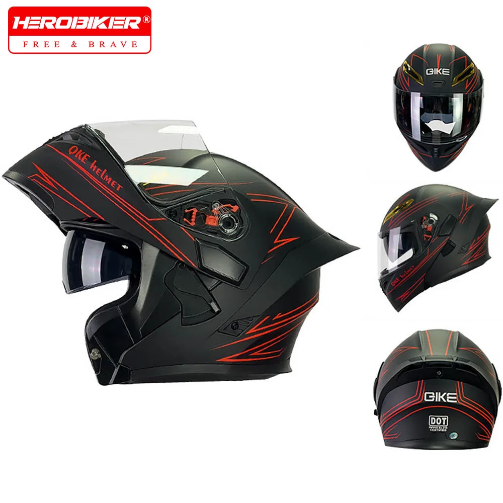 New Men Motorcycle Helmet Riding Helmet Patterned Flip Up Helmets Casco Personalized Cool Motorcycle Helmet DOT Certification
New Men Motorcycle Helmet Riding Helmet Patterned Flip Up Helmets Casco Personalized Cool Motorcycle Helmet DOT Certification