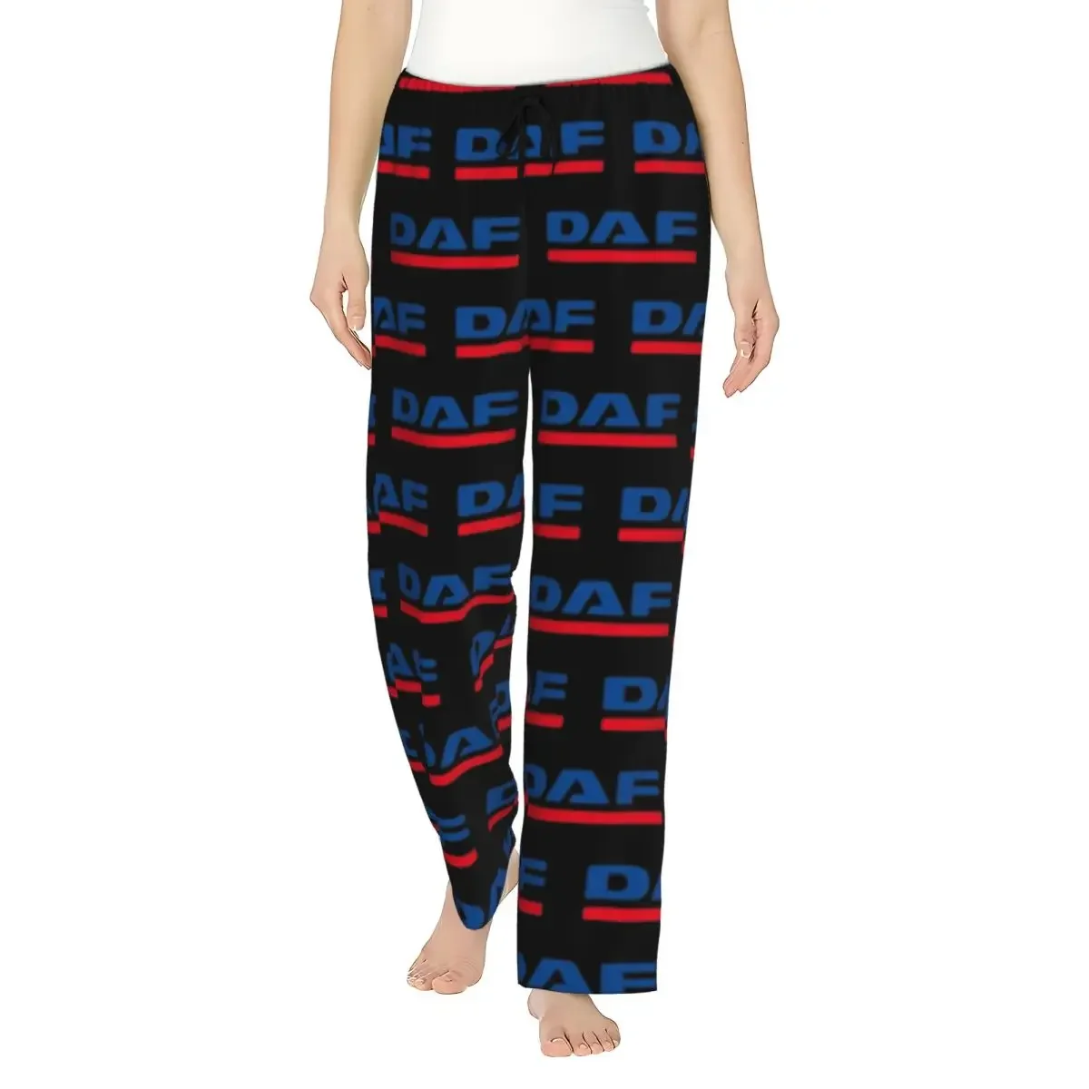 Custom DAF Logo Women Pajama Pants Lounge Sleep Sleepwear Bottoms with Pockets
Custom DAF Logo Women Pajama Pants Lounge Sleep Sleepwear Bottoms with Pockets