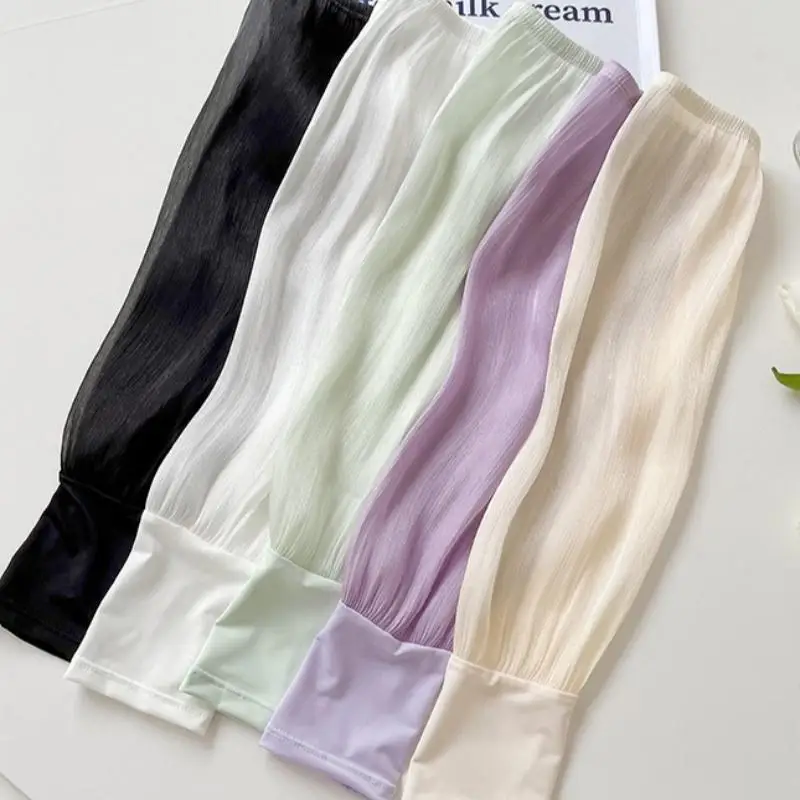 Ice Silk Arm Sleeve 1 Pair for Women UV Protect Lightweight Cooling for Driving Cycling Summer Activities
Ice Silk Arm Sleeve 1 Pair for Women UV Protect Lightweight Cooling for Driving Cycling Summer Activities