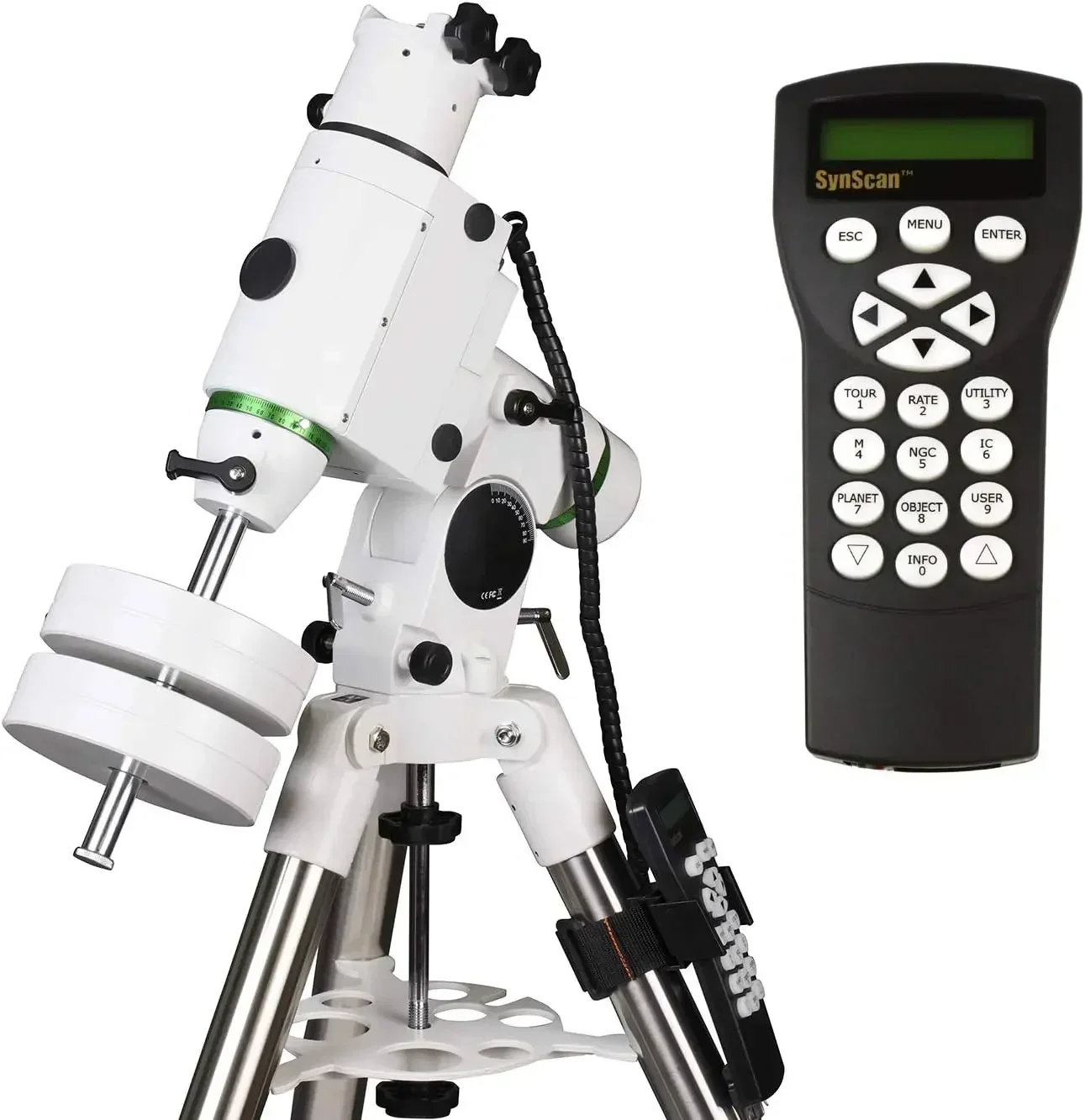 Sky-Watcher HEQ5 PRO Компьютеризированное астрономическое экваториальное крепление GoTo SynScan с USB-ручным управлением
Sky-Watcher HEQ5 PRO Компьютеризированное астрономическое экваториальное крепление GoTo SynScan с USB-ручным управлением