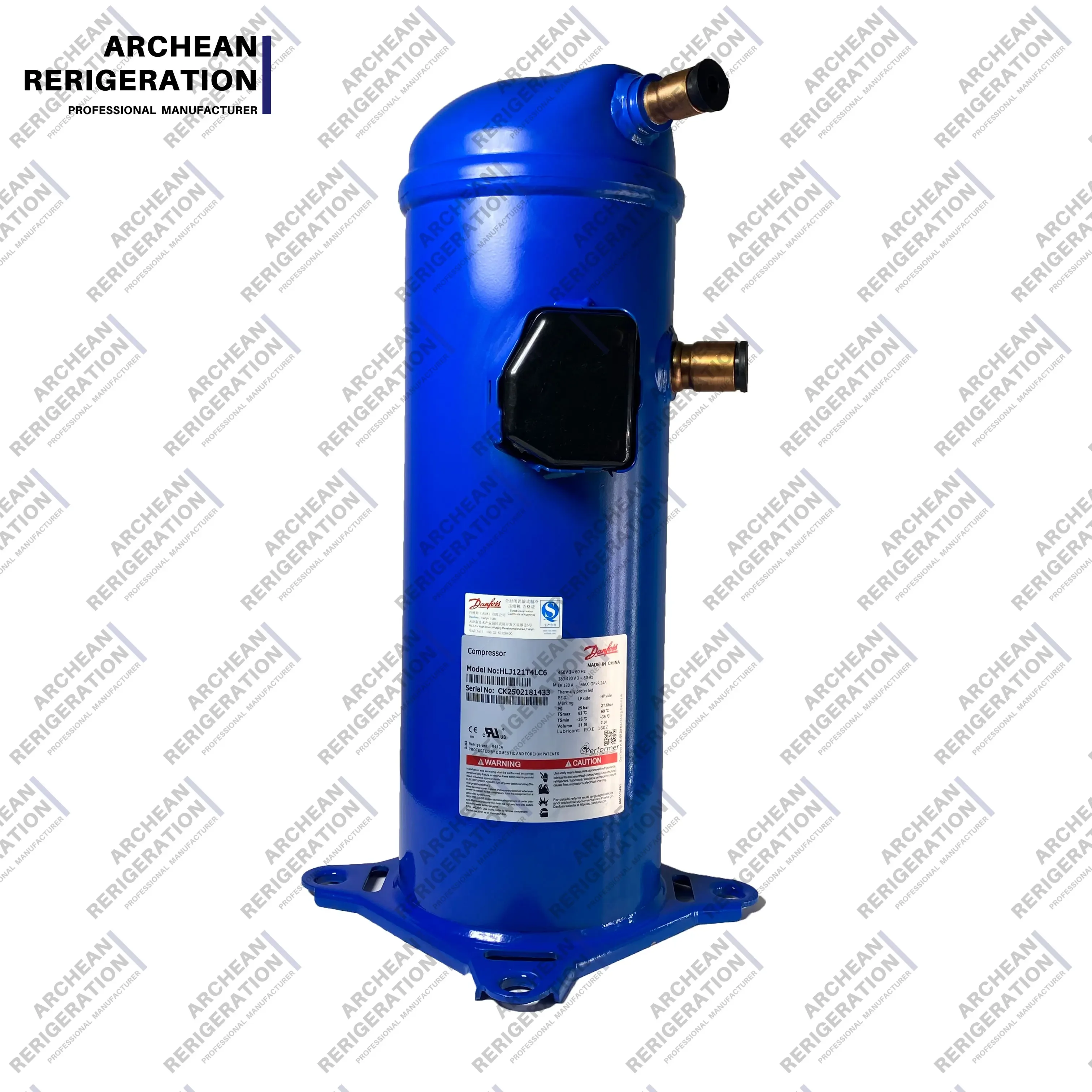 Совершенно новый промышленный компрессор 25HP 12V серии SM HLJ083T4, спиральный компрессор переменного тока, совместимый с ресторанами R410A R22, используемый R134A
Совершенно новый промышленный компрессор 25HP 12V серии SM HLJ083T4, спиральный компрессор переменного тока, совместимый с ресторанами R410A R22, используемый R134A