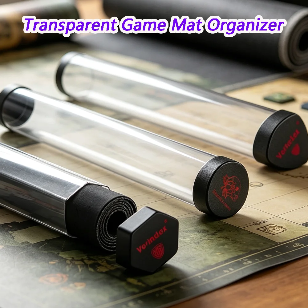 6cm Transparent Game Mat Organizer/Games Pad Canister - Waterproof Stain Resistant Perfect for Mat Storage PTCG/YGO Board Game
6cm Transparent Game Mat Organizer/Games Pad Canister - Waterproof Stain Resistant Perfect for Mat Storage PTCG/YGO Board Game