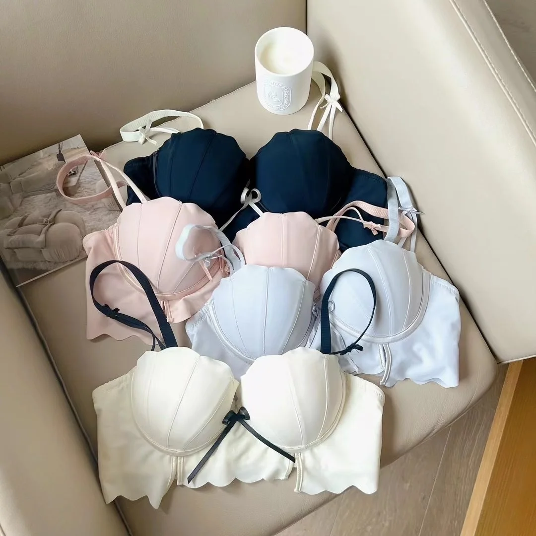 Sweet Summer Bra Set Half Cup Steel Ring Gather Small Chest Illusory Large Steel Ring Trace Bra Set Comfortable Underwear
Sweet Summer Bra Set Half Cup Steel Ring Gather Small Chest Illusory Large Steel Ring Trace Bra Set Comfortable Underwear