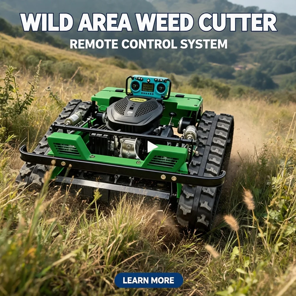Customization Small Tracked Mower 1000mm Cutting Width Multi-use Grass Trimmer High Efficiency Remote for Farm Landscape
Customization Small Tracked Mower 1000mm Cutting Width Multi-use Grass Trimmer High Efficiency Remote for Farm Landscape