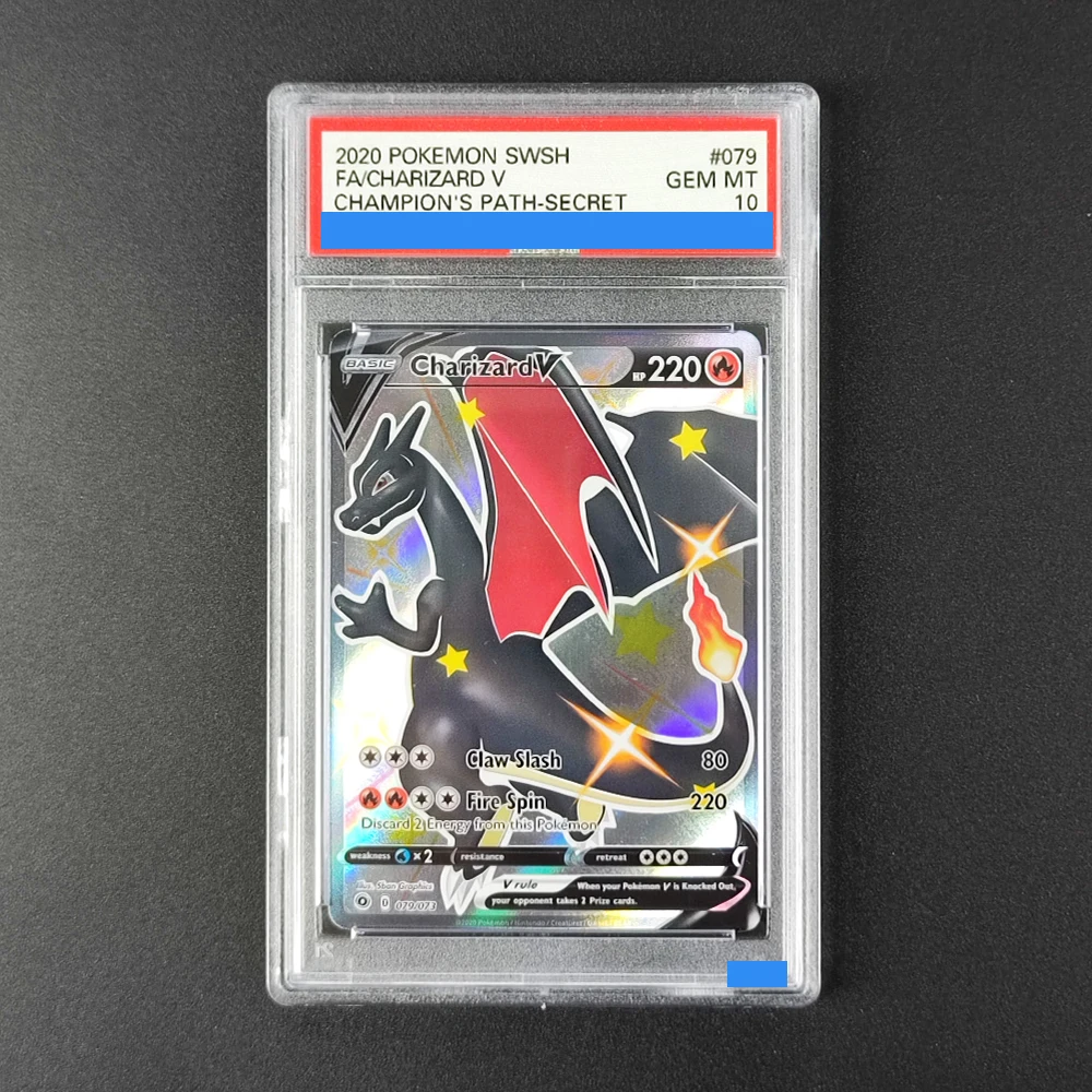 Proxy DIY Hot! 2020 BSP Charizard V #079 Card - 10/10 Gem MT Pokemon SWSH TCG, Champion's Path Secret Rare Rating Cards 10
Proxy DIY Hot! 2020 BSP Charizard V #079 Card - 10/10 Gem MT Pokemon SWSH TCG, Champion's Path Secret Rare Rating Cards 10