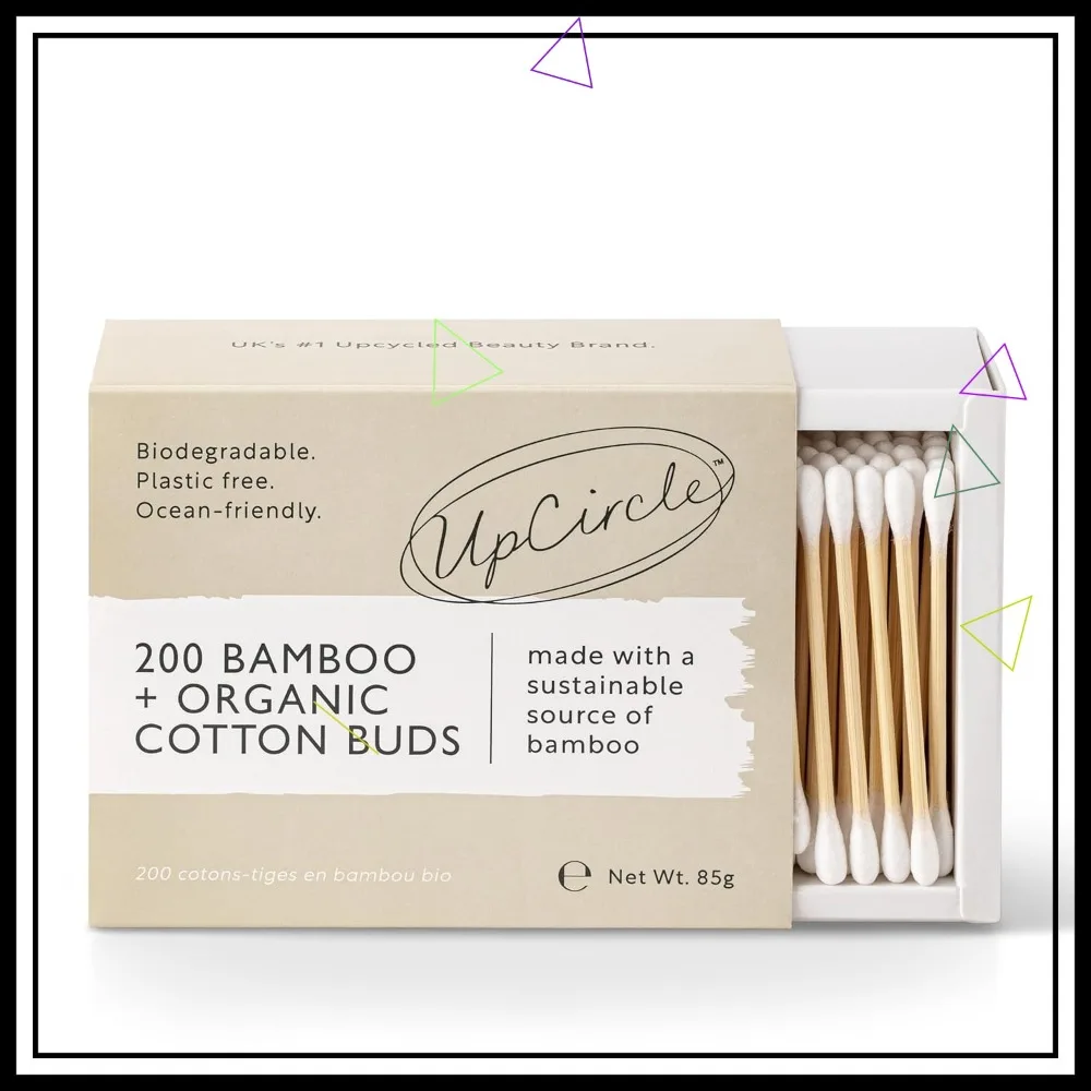 Eco-Friendly Bamboo Cotton Buds - 200 Pack, Plastic-Free & Biodegradable Ear Cleaning Swabs for Daily Use
Eco-Friendly Bamboo Cotton Buds - 200 Pack, Plastic-Free & Biodegradable Ear Cleaning Swabs for Daily Use