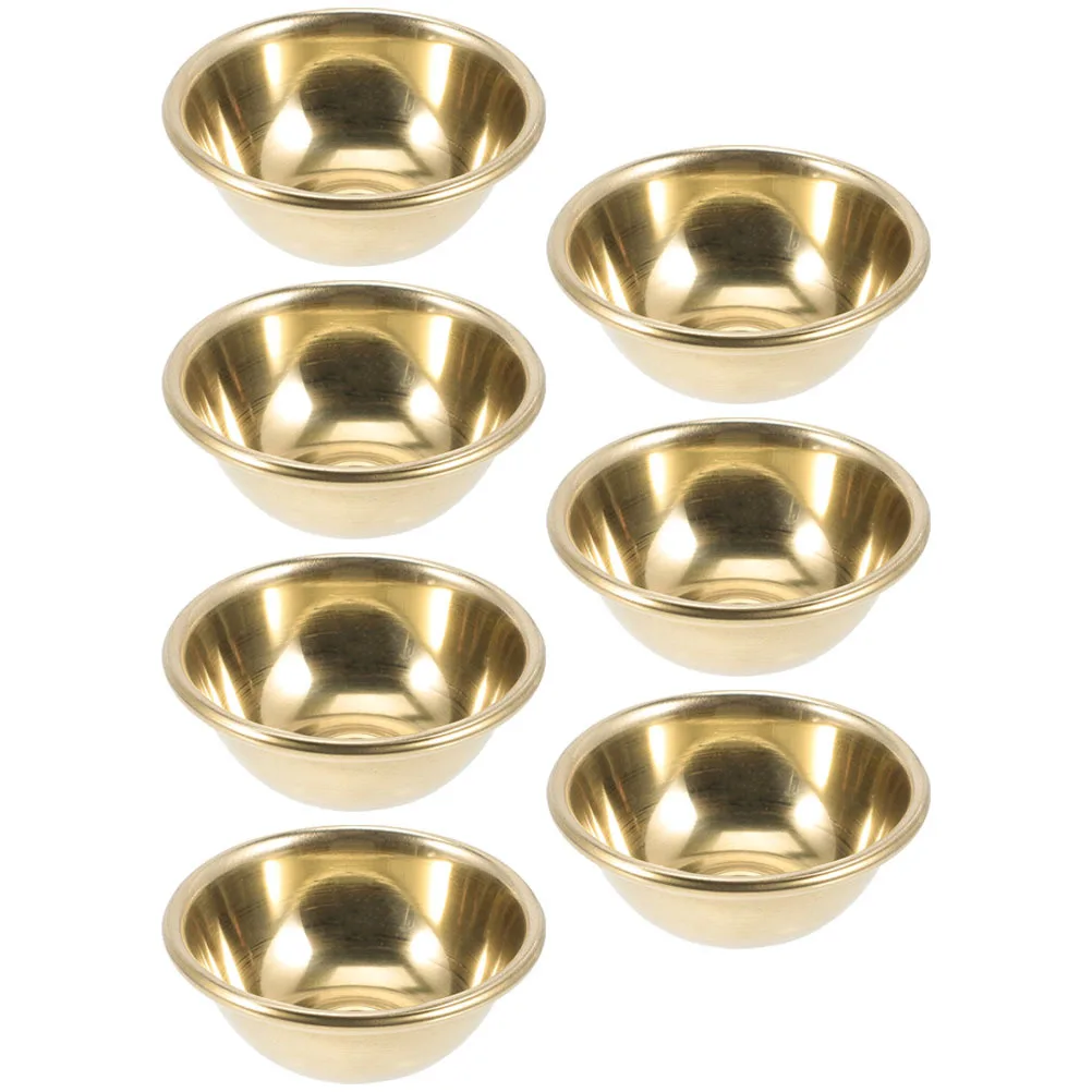 7Pcs Temple Brass Offering Bowls Buddhist Water Cups Decorative Worship Bowls Meditation Ritual Accessories Water Offering Bowl
7Pcs Temple Brass Offering Bowls Buddhist Water Cups Decorative Worship Bowls Meditation Ritual Accessories Water Offering Bowl