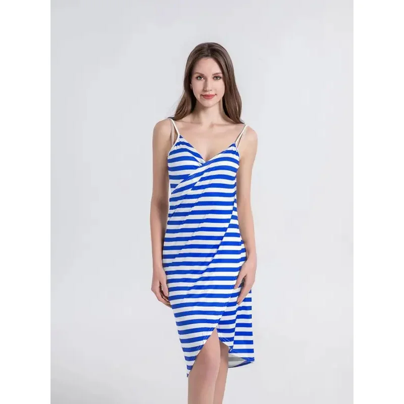 NSANGU Summer Beach Sexy Women Solid Color Wrap Dress Sun Protection Bikini Cover Up Sarongs Female Bathing Suit Swimwears
NSANGU Summer Beach Sexy Women Solid Color Wrap Dress Sun Protection Bikini Cover Up Sarongs Female Bathing Suit Swimwears