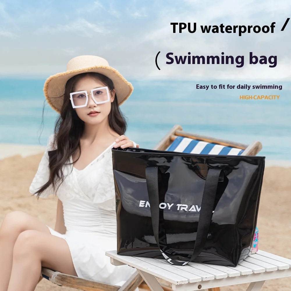 Waterproof TPU Swim Bag,Large Capacity Beach Tote,Travel Toiletry Pouch,Gym Sports Bag,Gym Sack for Swimming & Sports
Waterproof TPU Swim Bag,Large Capacity Beach Tote,Travel Toiletry Pouch,Gym Sports Bag,Gym Sack for Swimming & Sports