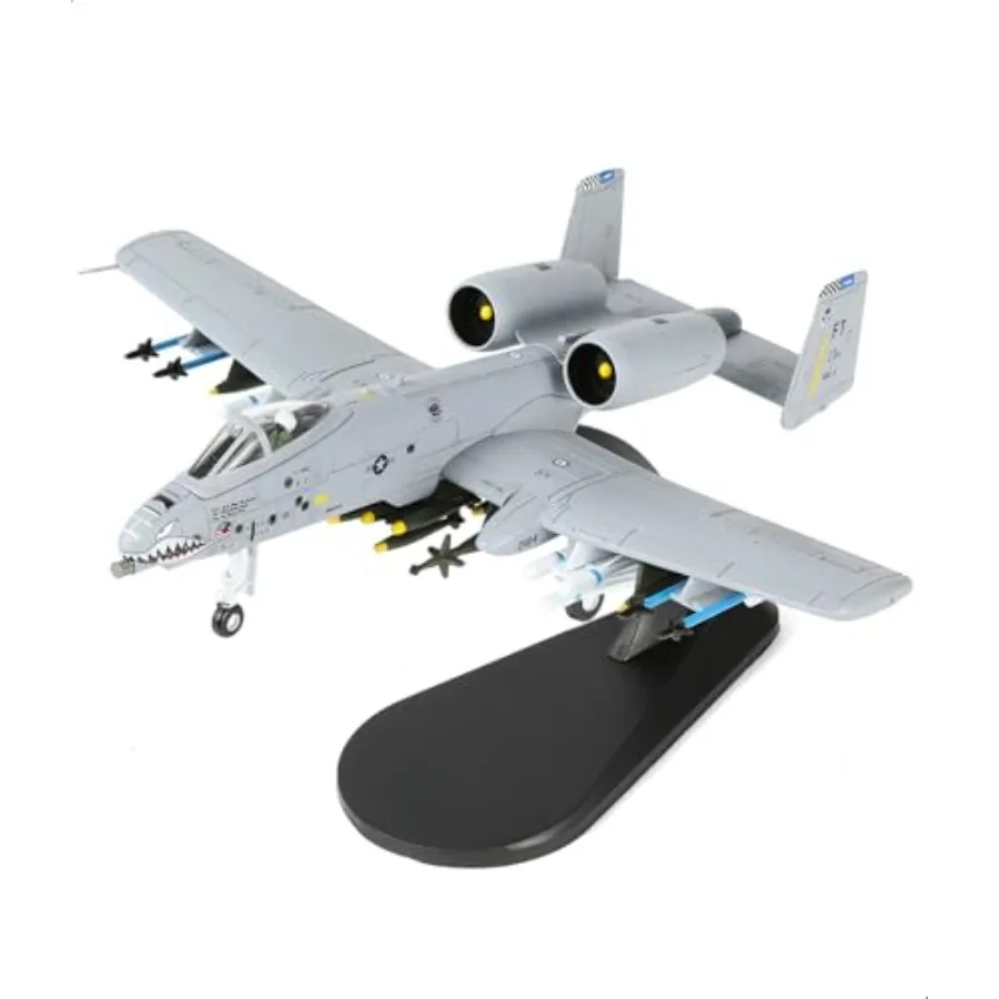 Thunderbolt II Warthog Attack Pre-Build Diecast Metal Aircraft Model Kits VX-23 Replica Military Plane for Display Collection o
Thunderbolt II Warthog Attack Pre-Build Diecast Metal Aircraft Model Kits VX-23 Replica Military Plane for Display Collection o