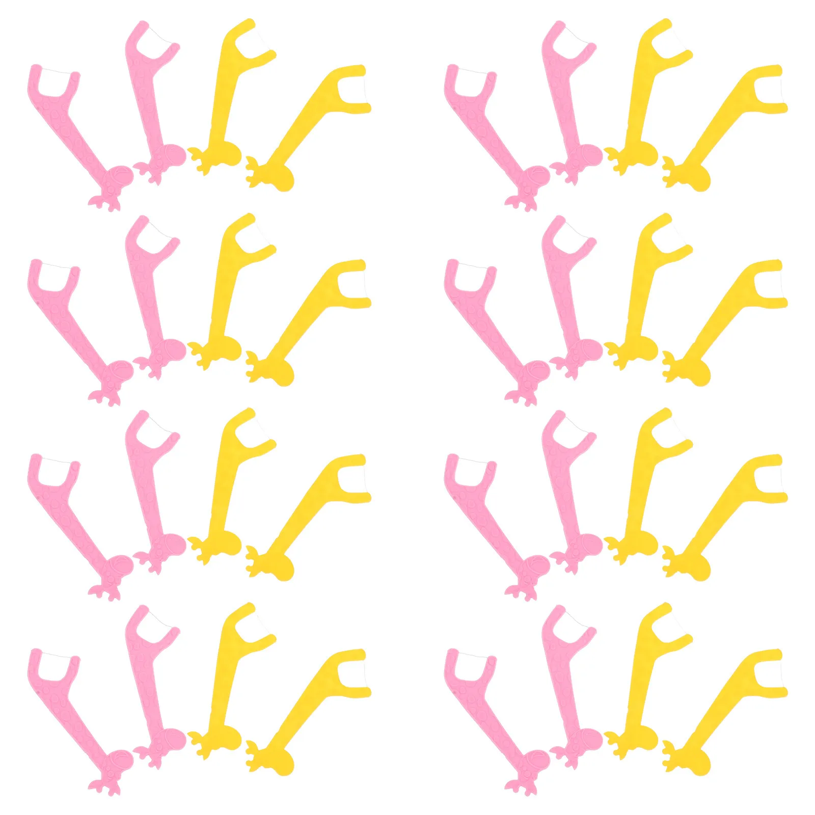 80Pcs 's Teeth Cleaning Floss Picks Cartoon Shape Easy Grip Handle Portable Floss Stick
80Pcs 's Teeth Cleaning Floss Picks Cartoon Shape Easy Grip Handle Portable Floss Stick