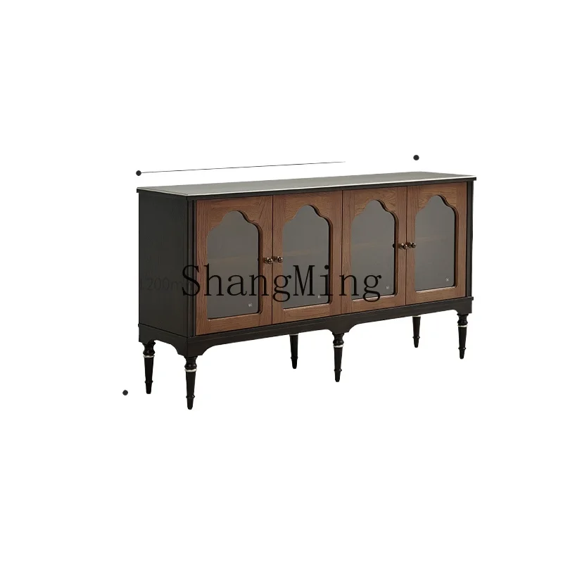 LXY simple home modern retro style solid wood living room storage cabinet medium antique dining side cabinet
LXY simple home modern retro style solid wood living room storage cabinet medium antique dining side cabinet