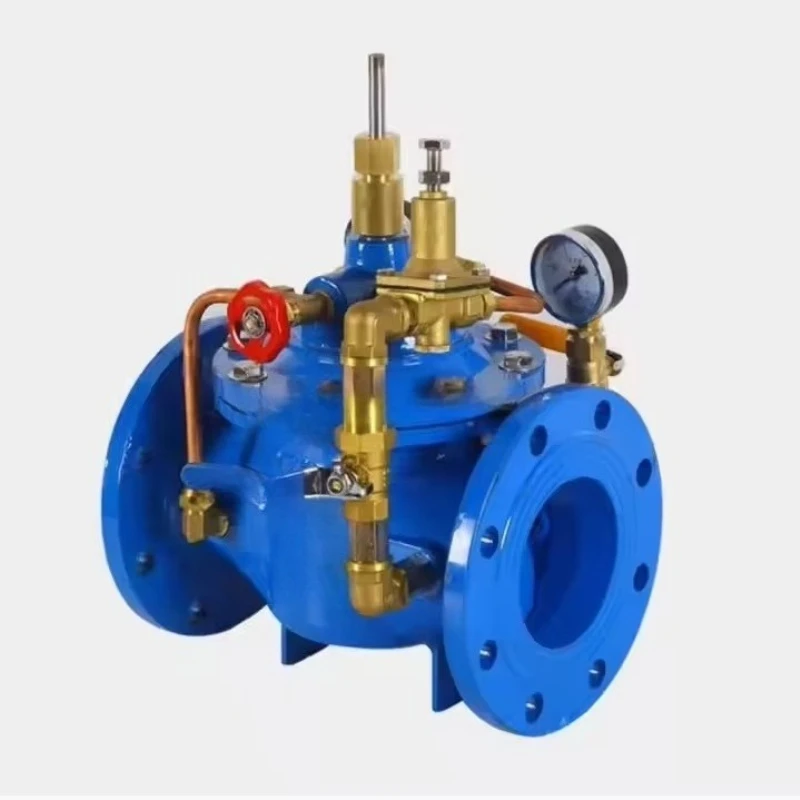 Pilot operated pressure reducing valve DN50 for pipeline flow control
Pilot operated pressure reducing valve DN50 for pipeline flow control