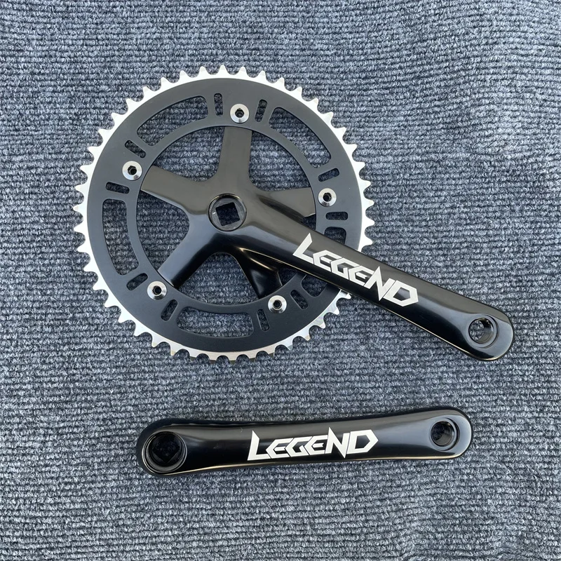 Single Speed Fixie 46T Square Hole Aluminium Alloy Crank BCD130mm Chianwheel 170mm Crank Fixed Gear Bicycle Accessories
Single Speed Fixie 46T Square Hole Aluminium Alloy Crank BCD130mm Chianwheel 170mm Crank Fixed Gear Bicycle Accessories