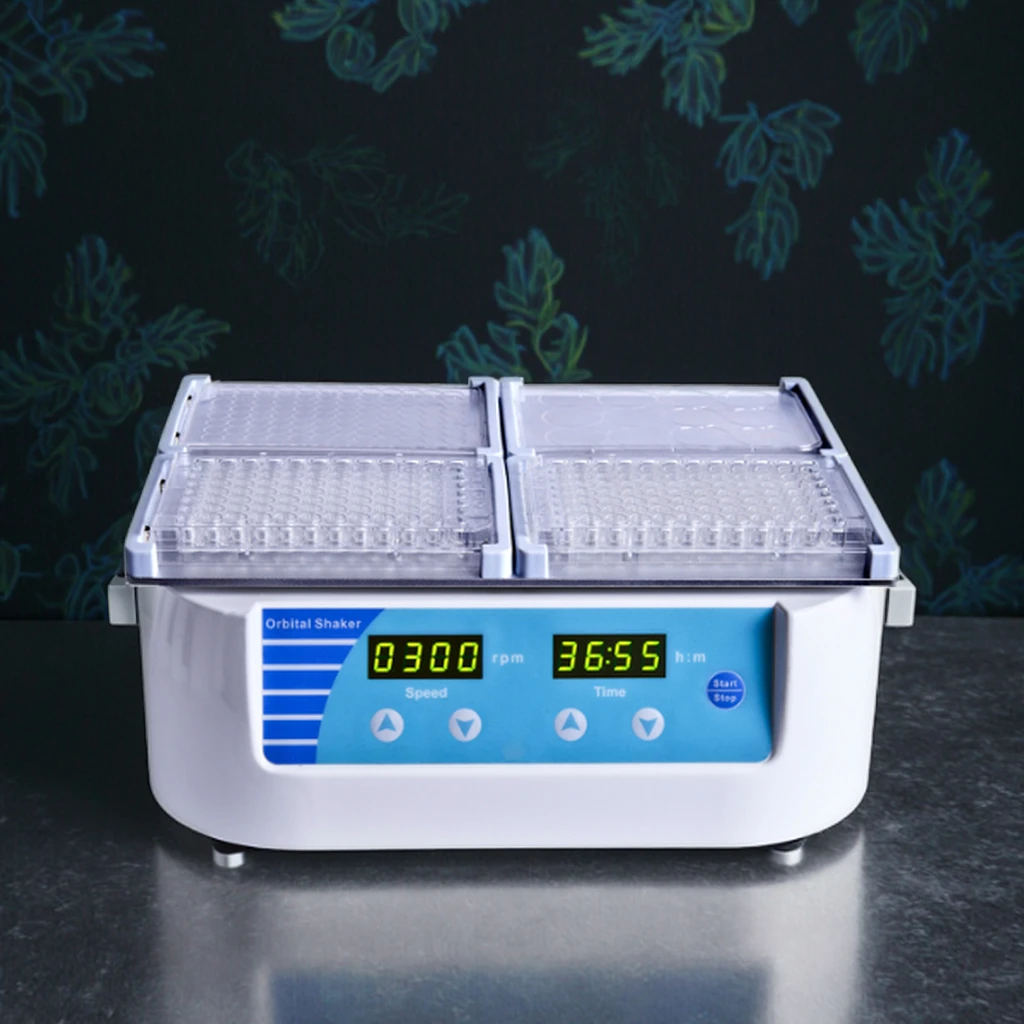 CHINCAN MIX-1500 1500rpm Laboratory Digital Mini Micro Plate Shaker Smart Mini Mixer Shaker for 4 Standard Plates
CHINCAN MIX-1500 1500rpm Laboratory Digital Mini Micro Plate Shaker Smart Mini Mixer Shaker for 4 Standard Plates
