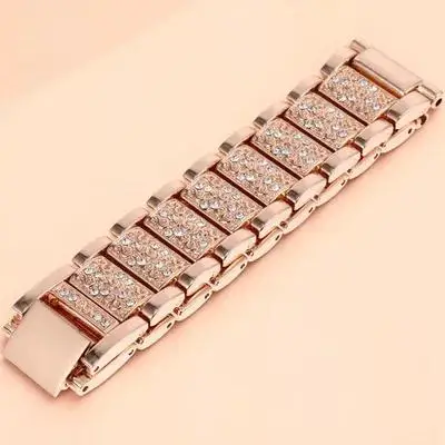 1Pcs Elegant Rhinestone Replacement Strap Fine Workmanship Watchband for Watch3 Eye-Catching Decorative Secure Fit Modern
1Pcs Elegant Rhinestone Replacement Strap Fine Workmanship Watchband for Watch3 Eye-Catching Decorative Secure Fit Modern