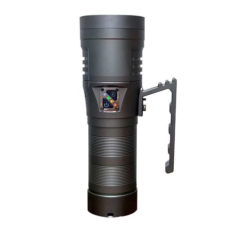 Strong light 46950 flashlight 32000 mAh bright white laser fast charging zoom remote ignition searchlight
Strong light 46950 flashlight 32000 mAh bright white laser fast charging zoom remote ignition searchlight