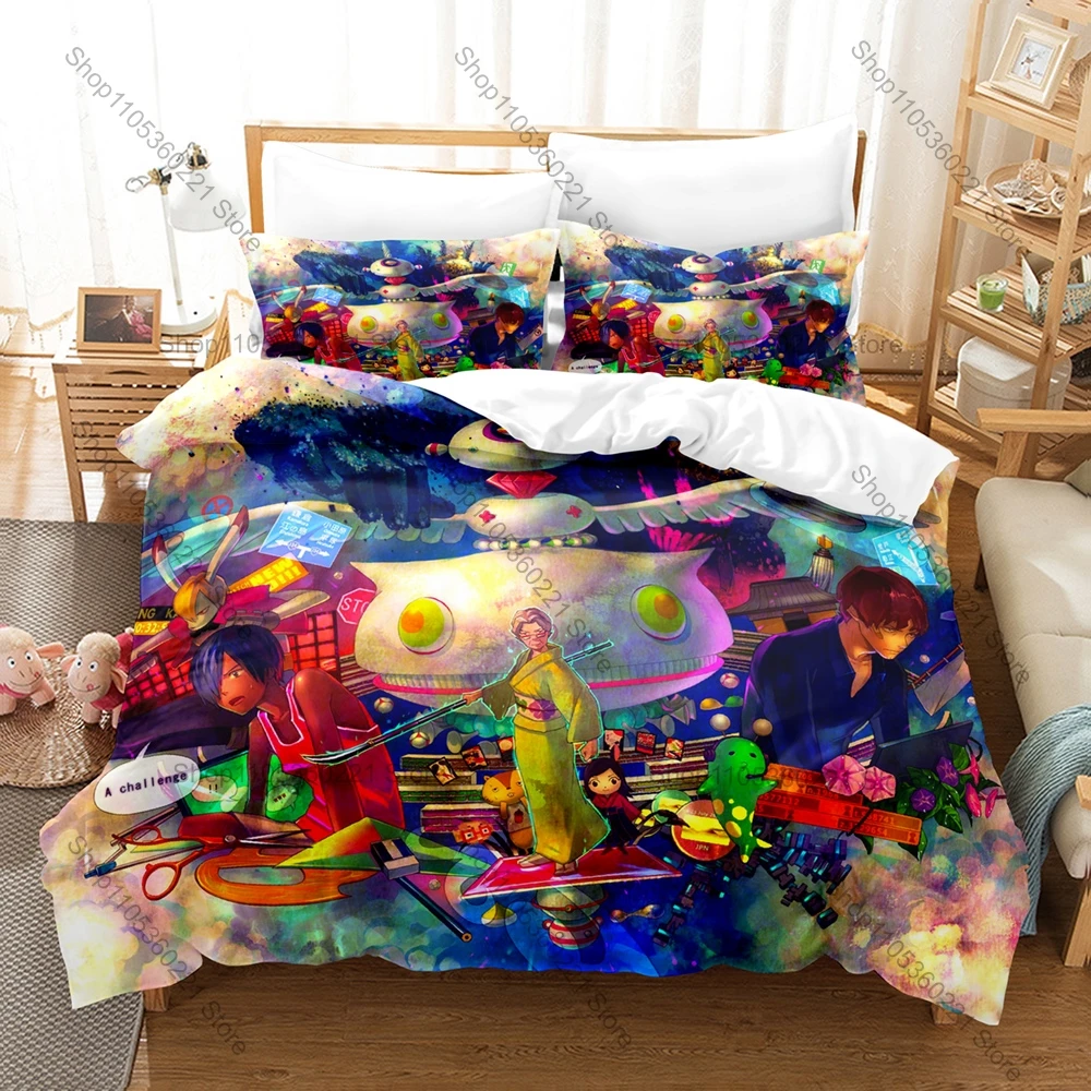 Summer Wars Bedding Set, Duvet Cover & 2 Pillowcases, Classic Anime Pattern Breathable Fabric for All Seasons
Summer Wars Bedding Set, Duvet Cover & 2 Pillowcases, Classic Anime Pattern Breathable Fabric for All Seasons