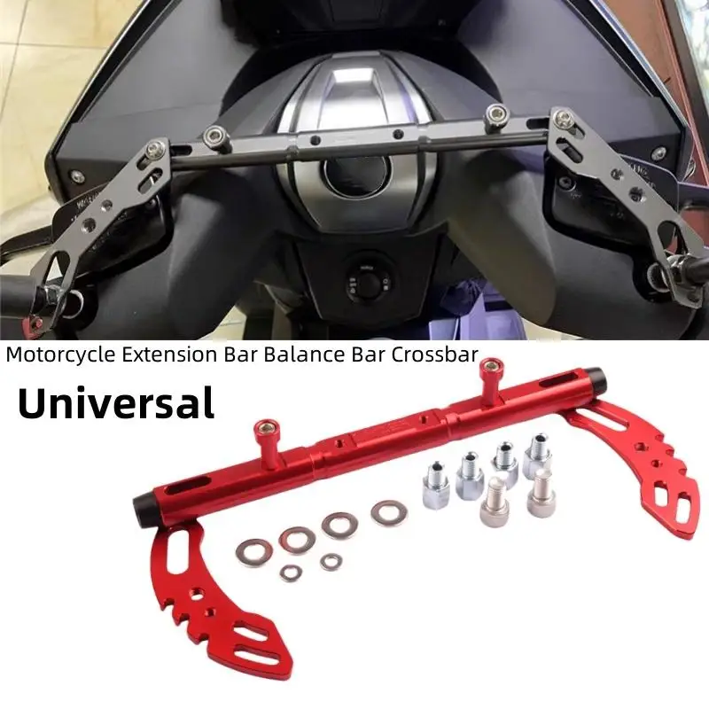 Mirror Seat Multifunctional Extension Bar Universal CNC Balance Bar Crossbar Steering Wheel Motorbike Handlebar Accessories
Mirror Seat Multifunctional Extension Bar Universal CNC Balance Bar Crossbar Steering Wheel Motorbike Handlebar Accessories