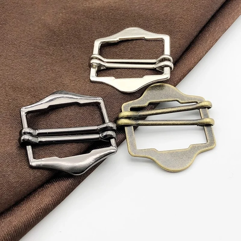 50Pcs Metal Tri-Glide Slider Adjuster Buckle Gun Black Silver Bronze For Windbreaker Men Suit Vest Shoes Bag Shoulder Strap DIY
50Pcs Metal Tri-Glide Slider Adjuster Buckle Gun Black Silver Bronze For Windbreaker Men Suit Vest Shoes Bag Shoulder Strap DIY