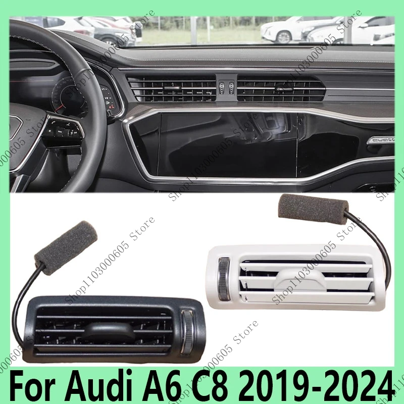 For Audi A6 C8 A7 Q8 2019-2024 Car Interior B-pillar Air Outlet Interior Central Column Air Conditioning Ventilation Port
For Audi A6 C8 A7 Q8 2019-2024 Car Interior B-pillar Air Outlet Interior Central Column Air Conditioning Ventilation Port