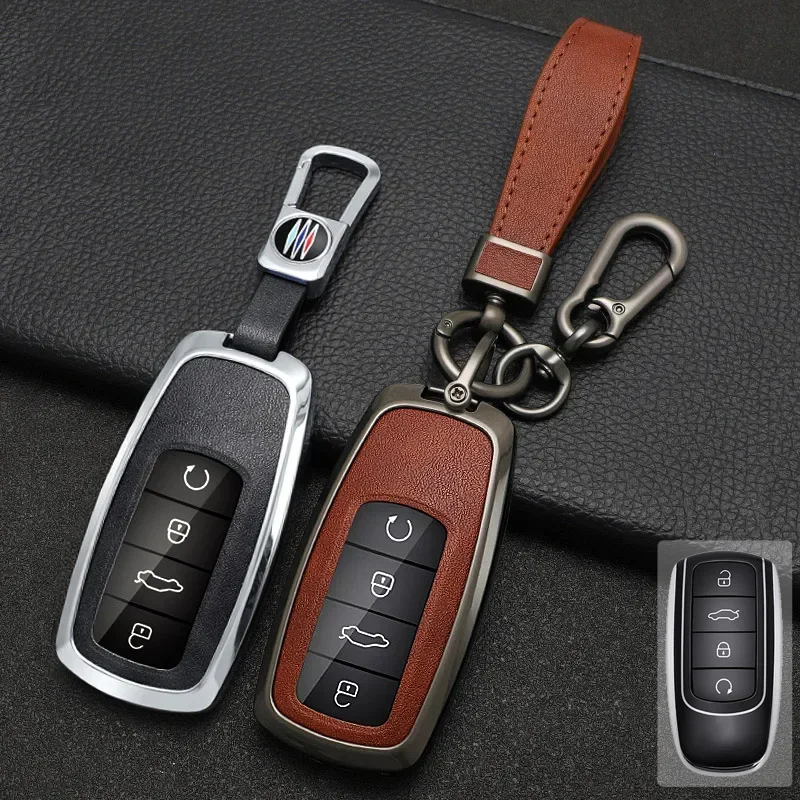 Alloy + Leather Car Key Fob Cover Case Shell Chain For Chery Omoda C5 5 fx 7 8 pro plus 2022 2023 Remote Key Protection Holder
Alloy + Leather Car Key Fob Cover Case Shell Chain For Chery Omoda C5 5 fx 7 8 pro plus 2022 2023 Remote Key Protection Holder