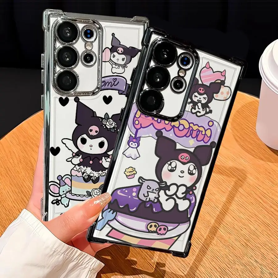 Чехол для Samsung Galaxy S22 Ultra S20 FE S24 S21 Plus S25 Edge S23, мягкий чехол для телефона Sanrio Cake Kuromi
Чехол для Samsung Galaxy S22 Ultra S20 FE S24 S21 Plus S25 Edge S23, мягкий чехол для телефона Sanrio Cake Kuromi