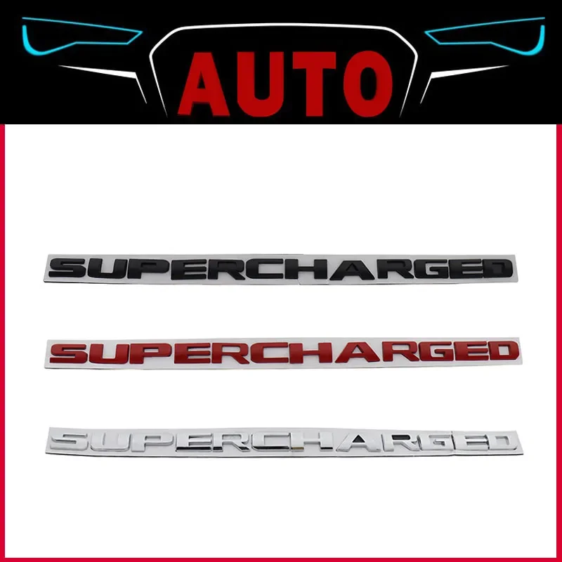 Badge Sticker 3D Supercharged for Sport Car Fender Side trunk Nameplate Decal Emblem
Badge Sticker 3D Supercharged for Sport Car Fender Side trunk Nameplate Decal Emblem