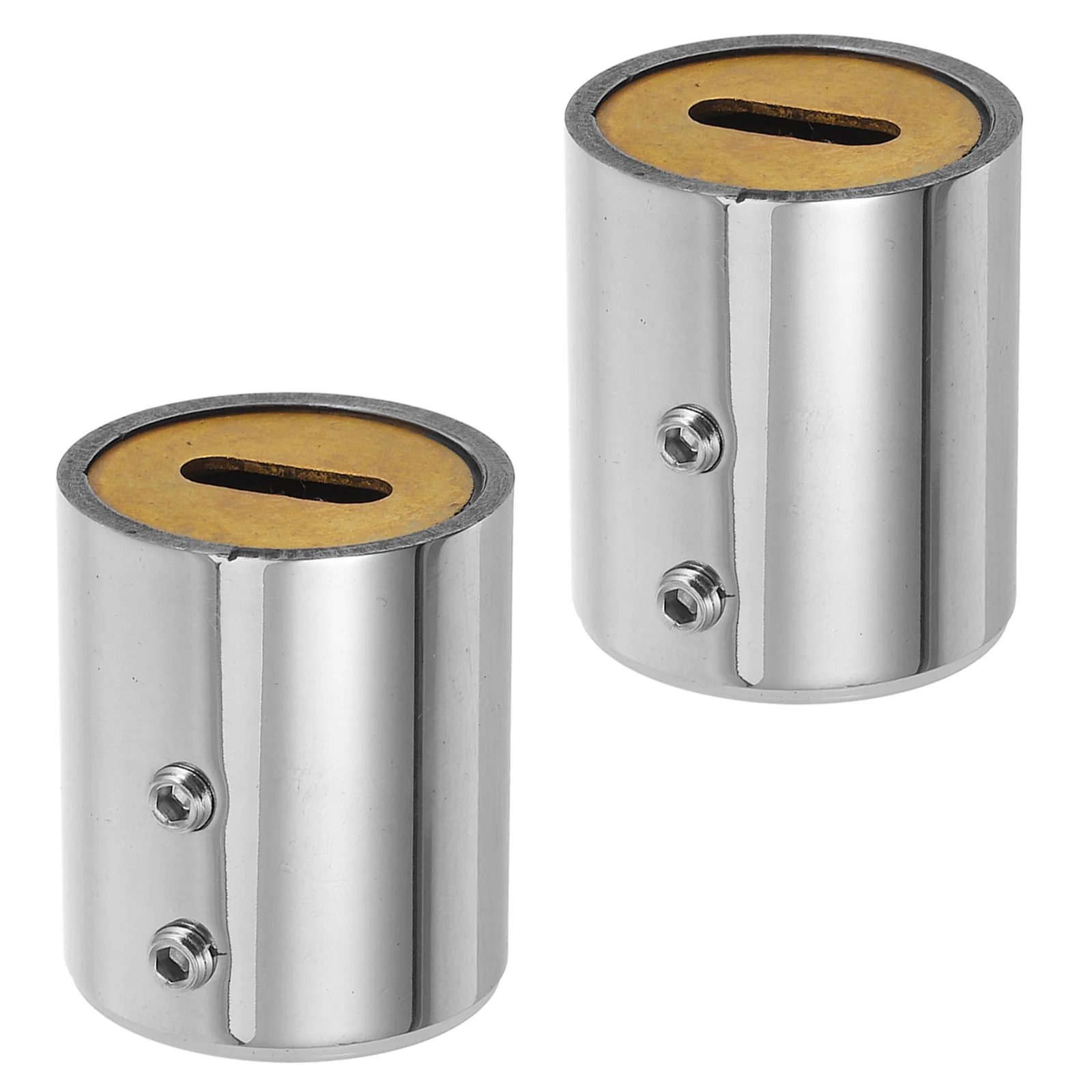 2 Pcs Stainless Steel Round Tube Connection Parts Bathroom Pipe Connector Door Corner Rod Fittings for Glass Rods
2 Pcs Stainless Steel Round Tube Connection Parts Bathroom Pipe Connector Door Corner Rod Fittings for Glass Rods