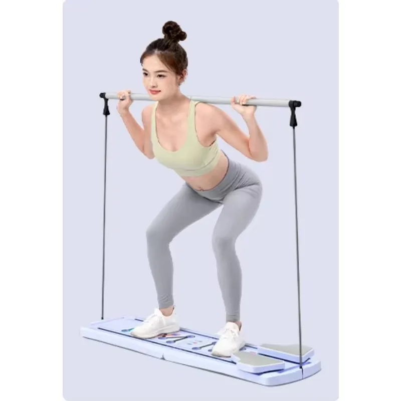 Foldable Portable Fitness Board with Automatic Rebound Multifunctional Abdominal Pilates Board
Foldable Portable Fitness Board with Automatic Rebound Multifunctional Abdominal Pilates Board