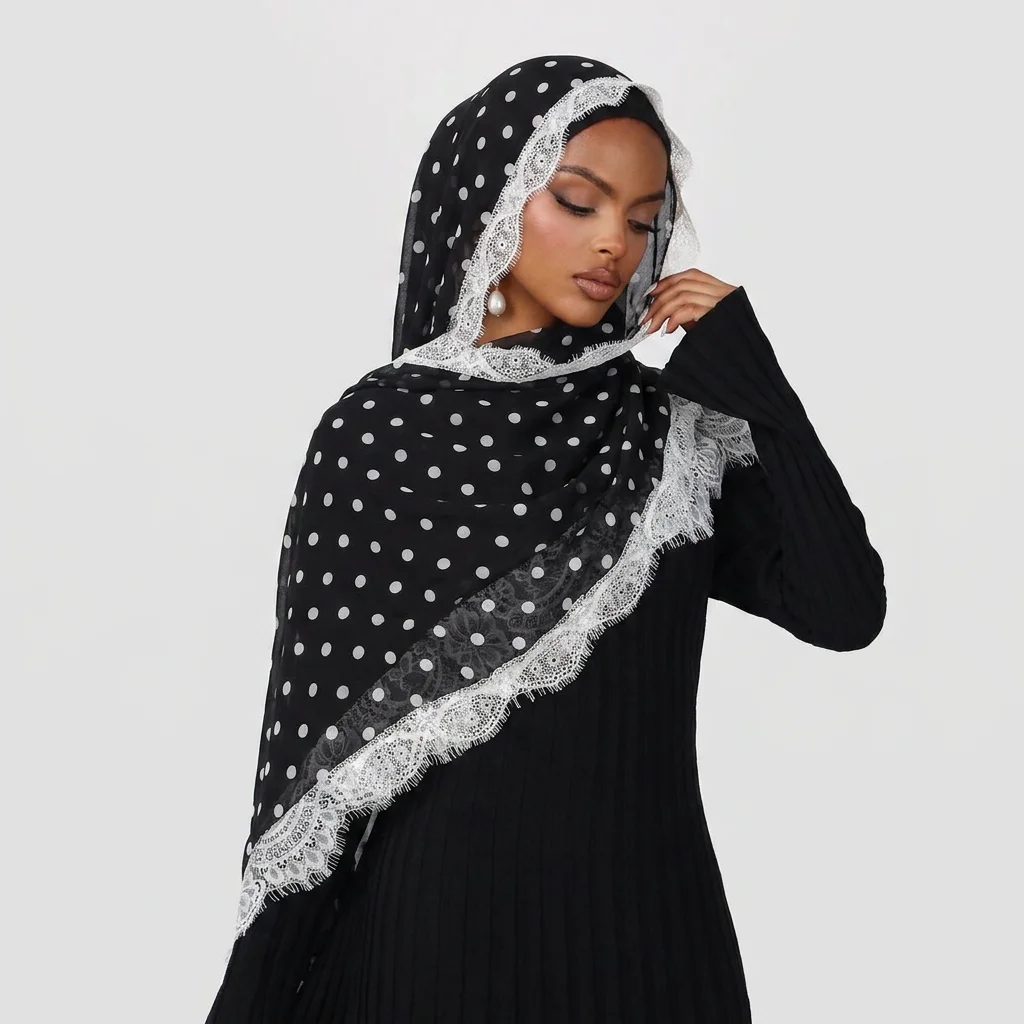 Printed Cotton Linen Hijab Lace Side Long Shawls for Women Fashion Printed Headscarf Muslim Thin Head Wraps Turban Ramadan Eid
Printed Cotton Linen Hijab Lace Side Long Shawls for Women Fashion Printed Headscarf Muslim Thin Head Wraps Turban Ramadan Eid