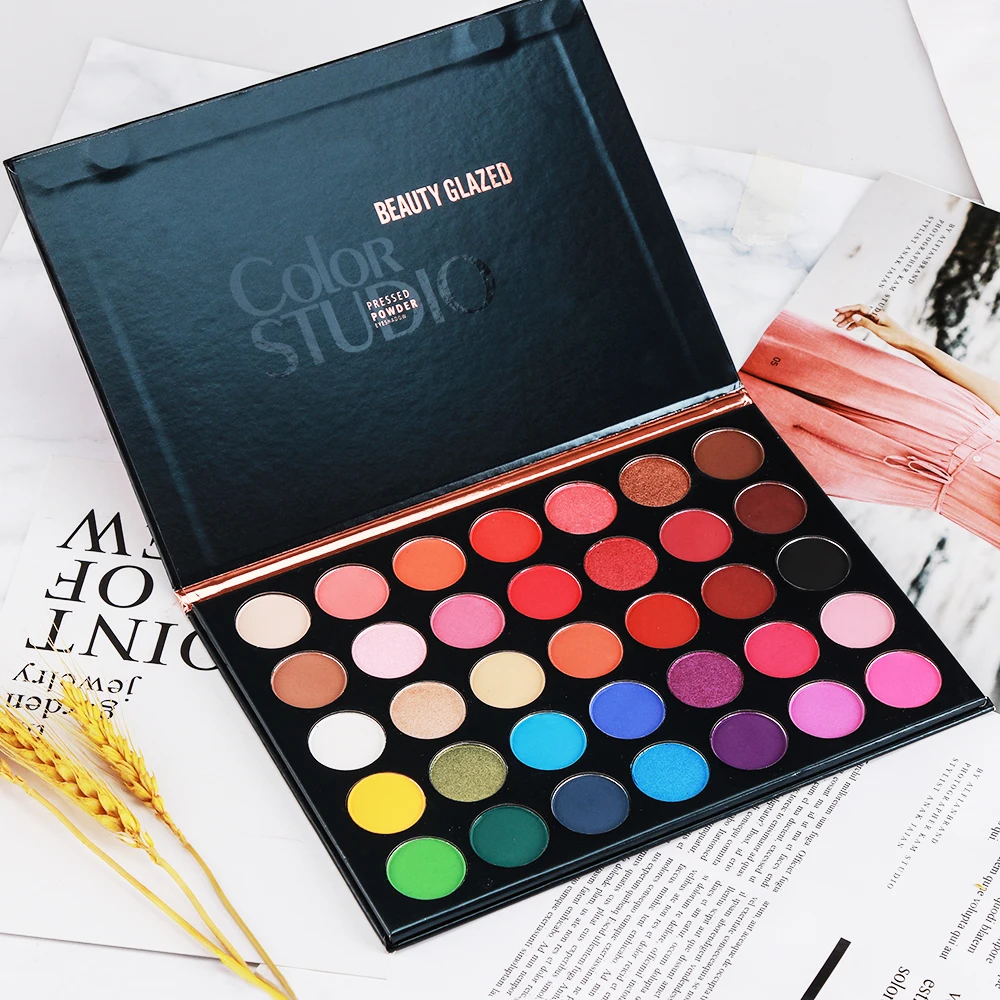 Beauty Glazed Eyeshadow Palette 35 Colors Matte Shimmer Natural Smokey Glitter Makeup Set for All Skin Types
Beauty Glazed Eyeshadow Palette 35 Colors Matte Shimmer Natural Smokey Glitter Makeup Set for All Skin Types