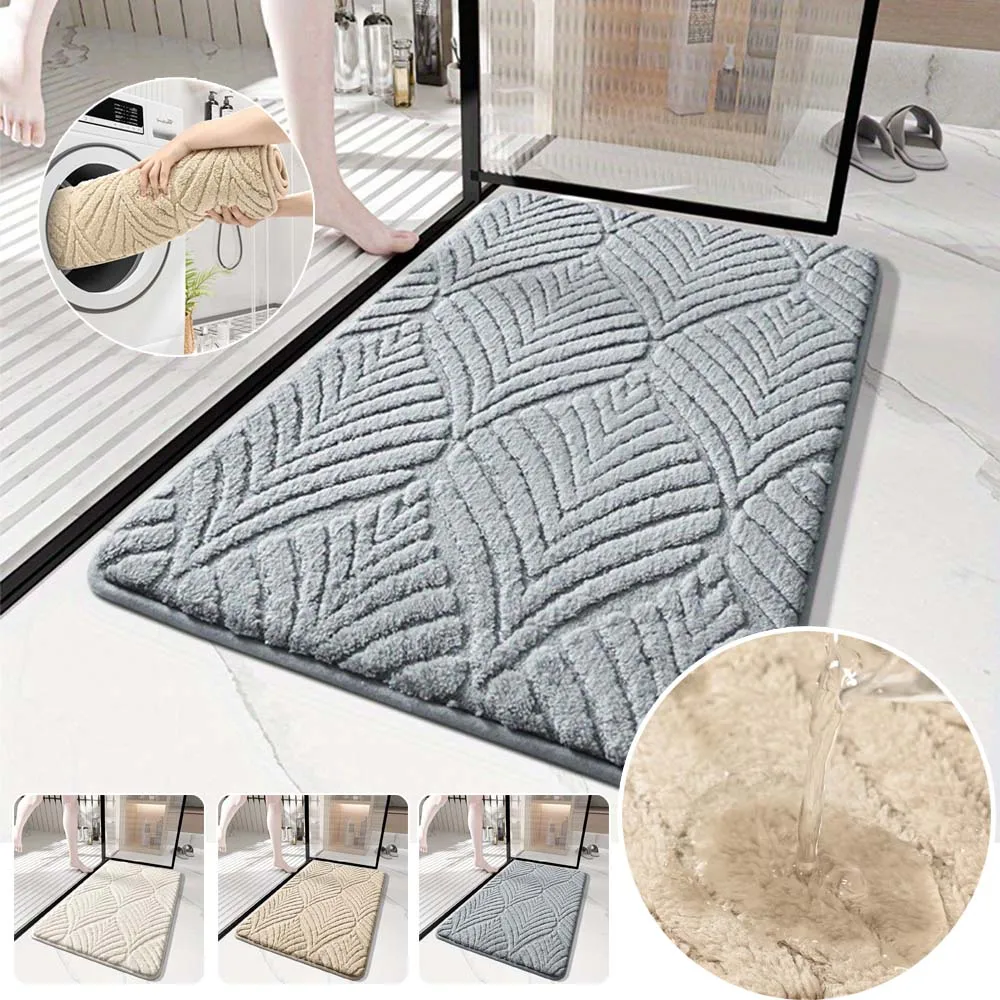 Super Absorbent Plush Door Mats Thickened Non-Slip Bathroom Rugs Bedroom Comfortable Cotton Velvet Entrance Mats Коврик В Ванну
Super Absorbent Plush Door Mats Thickened Non-Slip Bathroom Rugs Bedroom Comfortable Cotton Velvet Entrance Mats Коврик В Ванну