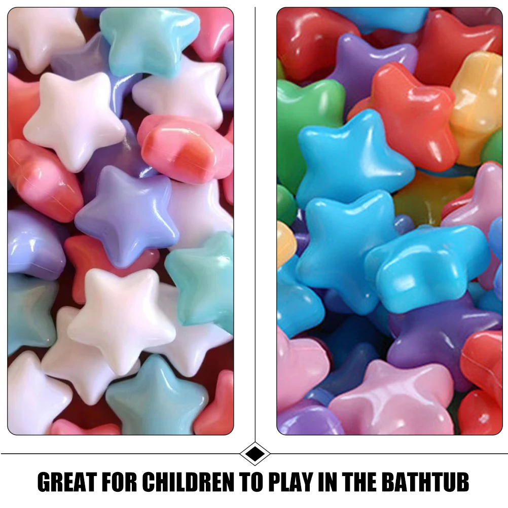 200pcs Ocean Star Shaped Kids Ball Pits Toddlers Toys Plastic Balls Toy Educational Game Bath Balls For Ball Pits Play
200pcs Ocean Star Shaped Kids Ball Pits Toddlers Toys Plastic Balls Toy Educational Game Bath Balls For Ball Pits Play