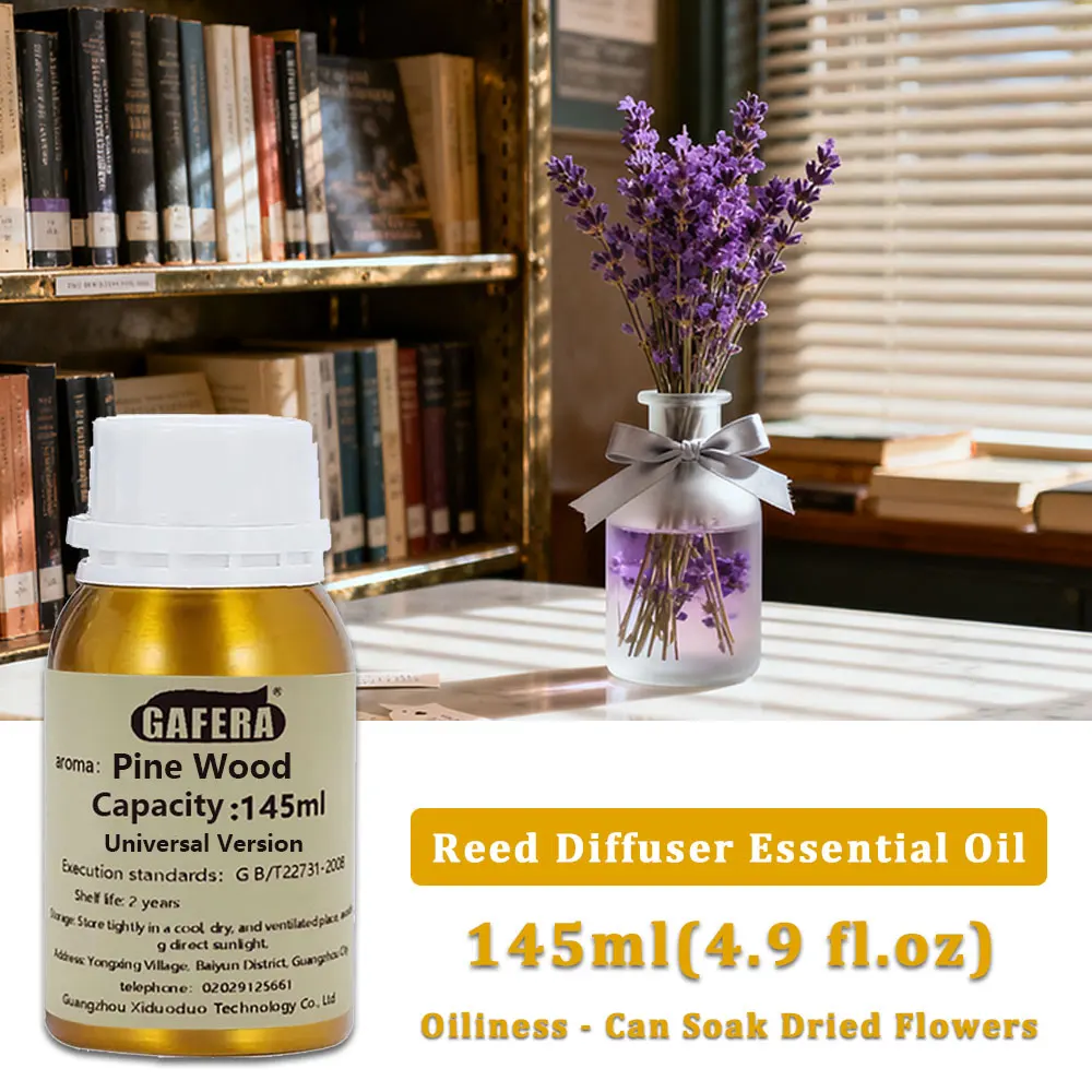GAFERA 145ml (4.9 fl.oz) Pine Wood Sage And Sea Salt Marriott Hotel Essential Oil - For Fireless Aromatherapy Supplement Liquid
GAFERA 145ml (4.9 fl.oz) Pine Wood Sage And Sea Salt Marriott Hotel Essential Oil - For Fireless Aromatherapy Supplement Liquid