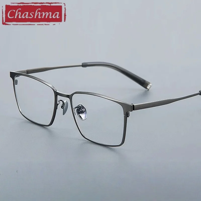 Chashma Men Elegant Optical Glasses Frame Pure Titanium Lightweight Top Quality Gentlemen Prescription Spectacle Eyewear for Man
Chashma Men Elegant Optical Glasses Frame Pure Titanium Lightweight Top Quality Gentlemen Prescription Spectacle Eyewear for Man