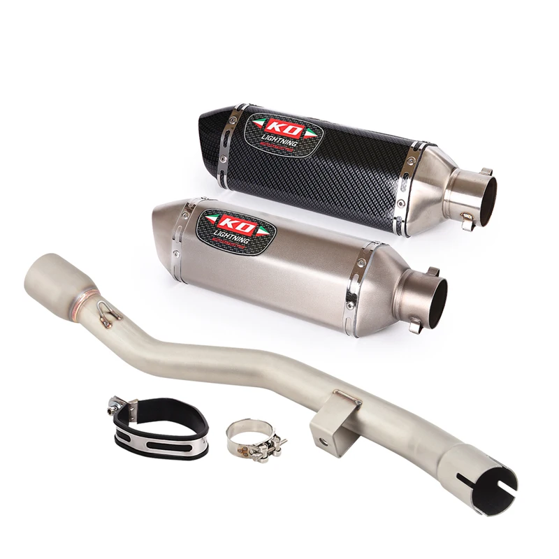 For YAMAHA WR125R/WR125X 2009-2017 Motorcycle Exhaust Muffler Mid Link Pipe Stainless Steel Slip On With DB Killer Black
For YAMAHA WR125R/WR125X 2009-2017 Motorcycle Exhaust Muffler Mid Link Pipe Stainless Steel Slip On With DB Killer Black