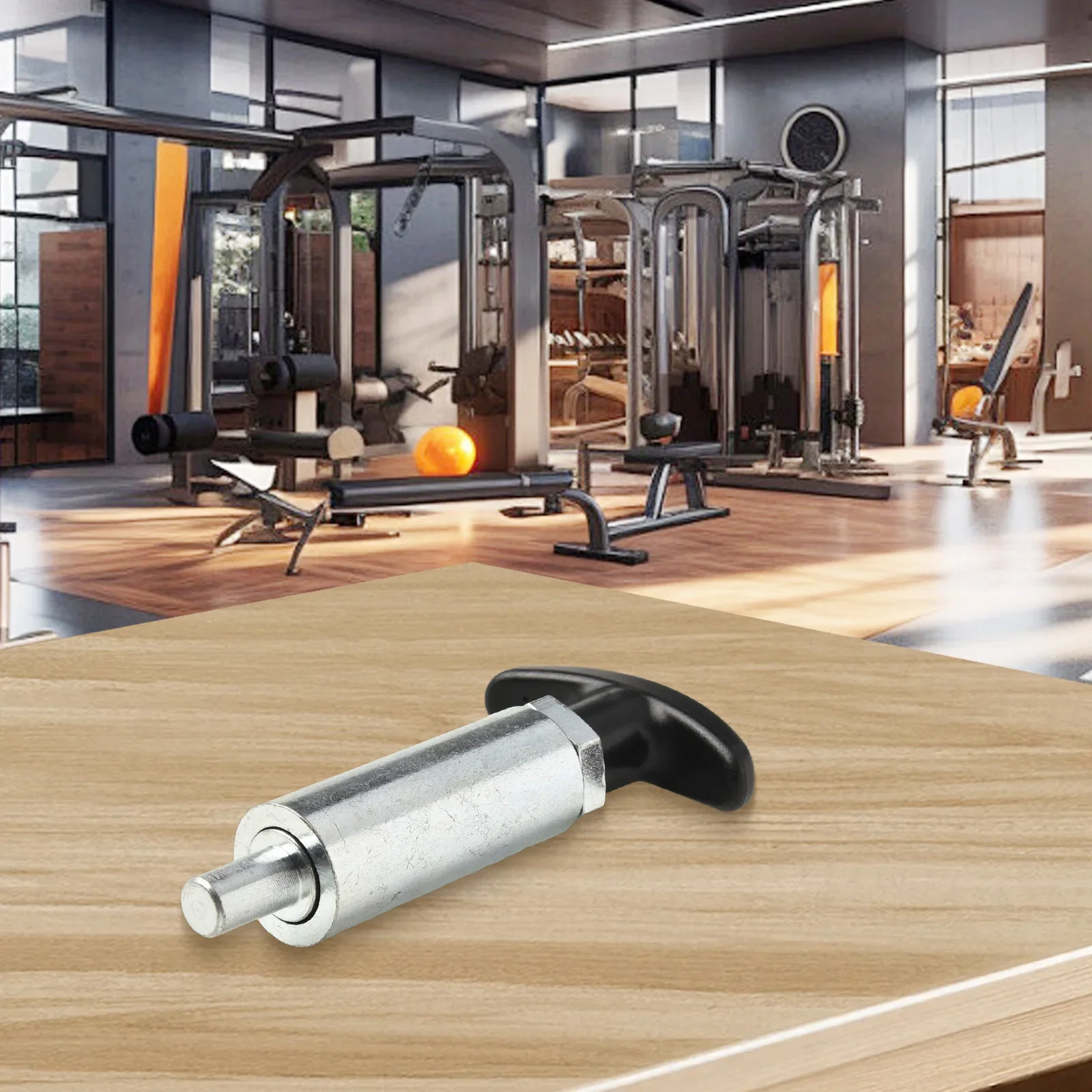 Fitness Equipment Pull Pin Spring Loaded Steel Pin Weight Stack Pin Gym Accessories Fitness Equipment Reset Pull Pin
Fitness Equipment Pull Pin Spring Loaded Steel Pin Weight Stack Pin Gym Accessories Fitness Equipment Reset Pull Pin