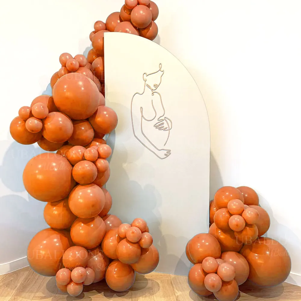 1 Set Retro Orange Balloons Garland 5/10/12/18 Inch Burnt Orange Balloon Arch for Sun Cutie Baby Shower Halloween Birthday Decor
1 Set Retro Orange Balloons Garland 5/10/12/18 Inch Burnt Orange Balloon Arch for Sun Cutie Baby Shower Halloween Birthday Decor