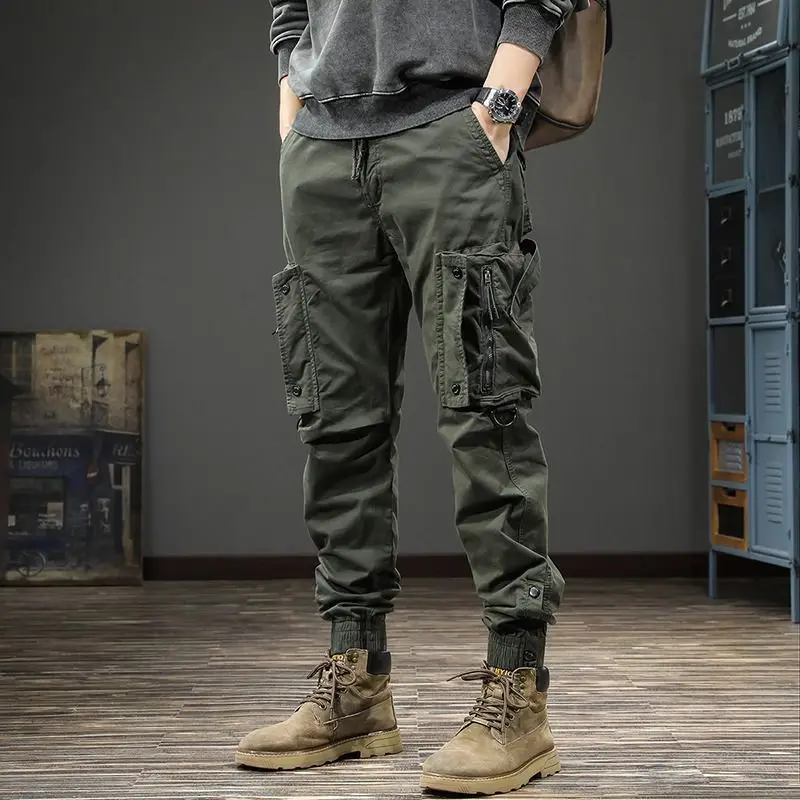 Outdoor Multi Pocket Men's Cargo Pants Designer Fashion New in Y2k Vintage Casual Harajuku Slacks Techwear Baggy Male Trousers
Outdoor Multi Pocket Men's Cargo Pants Designer Fashion New in Y2k Vintage Casual Harajuku Slacks Techwear Baggy Male Trousers