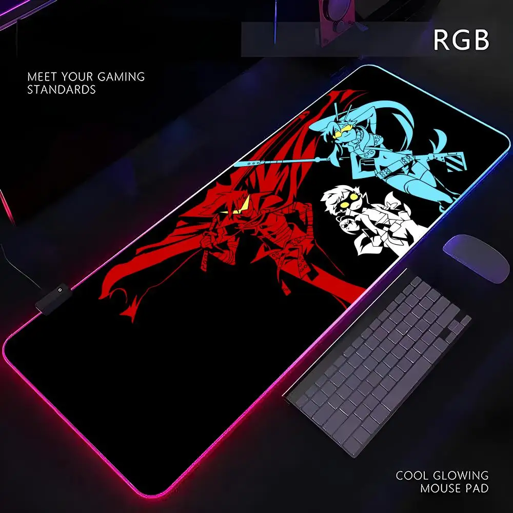 Gurren Lagann Mouse Pad RGB Gamer LED Light Mouse Mat Peripherals Mousepad Computer Desk Mat XL Mice Keyboard Carpet
Gurren Lagann Mouse Pad RGB Gamer LED Light Mouse Mat Peripherals Mousepad Computer Desk Mat XL Mice Keyboard Carpet